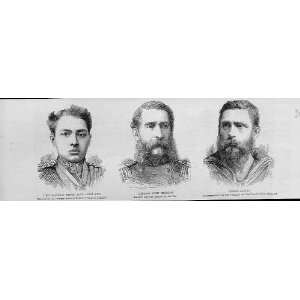  Gen Shere Jung India, Gen Melikoff , George Oatley 1880 