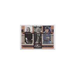   Triples Silver Holofoil #1   Knute Rockne/Hank Stram/Tom Landry/250