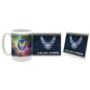 USAF Hap Arnold with Logo Mug/Coaster 