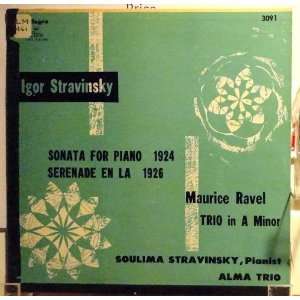  Igor Stravinsky Sonata For Piano, Soulima Stravinsky 