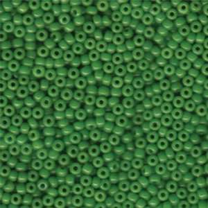  8 9411 Opaque Jade Green Miyuki Seed Beads Tube Arts 