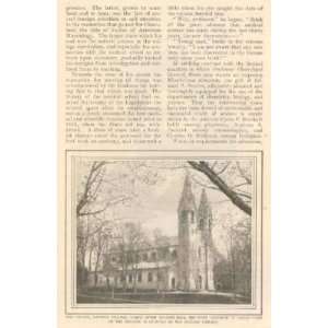   1903 Maine Bowdoin College King Chapel James Bowdoin 