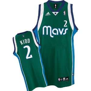 Jason Kidd #2 Dallas Mavericks Swingman NBA Jersey Green Size XXL