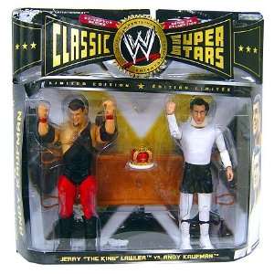   Action Figure 2 Pack Andy Kaufmann and Jerry Lawler Toys & Games