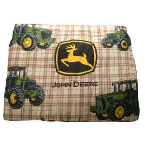  John Deere Bedding Traditional Tractor and Plaid 