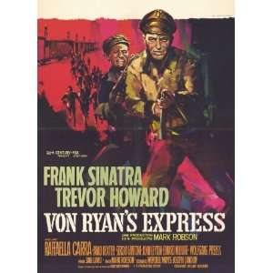  Von Ryans Express Movie Poster (11 x 17 Inches   28cm x 