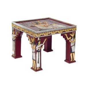  Egyptian Temple of Khafre Ornamental Side Table