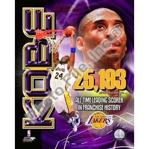 Kobe Bryant Los Angeles Lakers All Time Leading Scorer Portrait Plus 