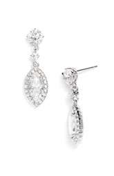 Nadri Marquise Cubic Zirconia Drop Earrings $70.00