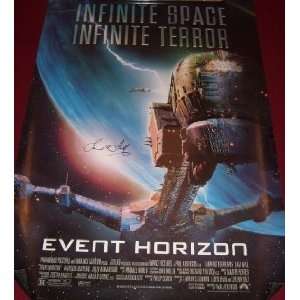 Laurence Fishburne Event Horizon   Hand Signed Autographed 27x40 Movie 