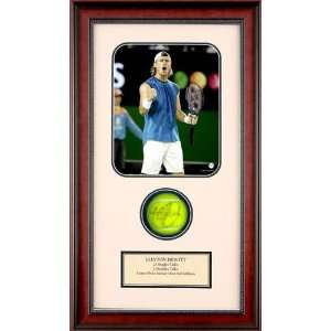Lleyton Hewitt Autographed Tennis Ball Shadowbox