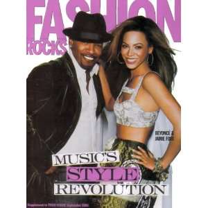 Fashion Rocks Magazine Fall 2006 Beyonce & Jamie Foxx Vogue  