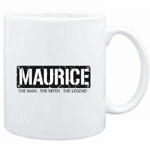  Mug White  Maurice  THE MAN   THE MYTH   THE LEGEND 