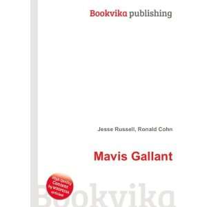  Mavis Gallant Ronald Cohn Jesse Russell Books