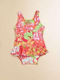 Lilly Pulitzer Kids   Infants Ruth One Piece Swimsuit