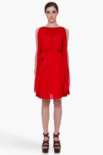 Marc By Marc Jacobs Red Lucinda Jersey Dress for women  