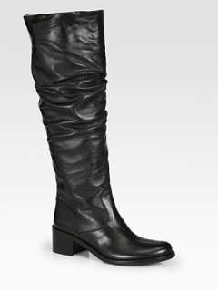 Marina Rinaldi, Salon Z   Retina Slouch Leather Boot    