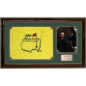 Mike Weir Autographed 2005 Masters Pin Flag