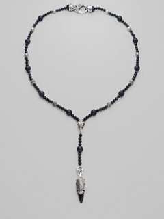 Stephen Webster   Black Onyx & Sterling Silver Necklace