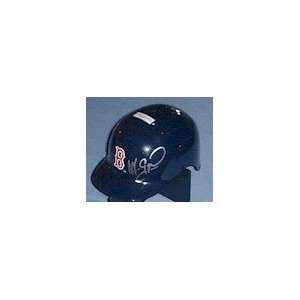 Nomar Garciaparra Signed/Autographed Red Sox Baseball Mini Helme