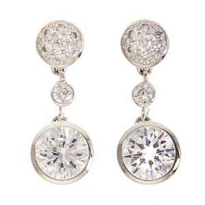  Ziamond Cubic Zirconia Parker Drop Earrings Jewelry