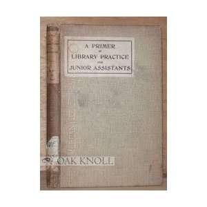   JUNIOR ASSISTANTS.A George E. and Wm. Benson Thorne Roebuck Books