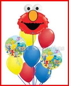 Sesame Street ELMO Birthday Party supplies Balloons  