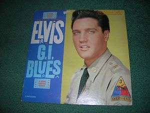 Elvis Presley GI Blues LPM 2256 Album  
