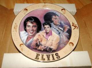 Elvis Presley SUSIE MORTON The King Collector Plate  