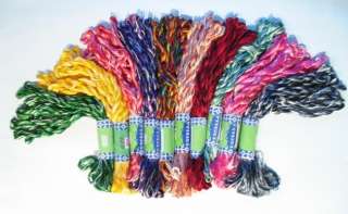   FLOSS CROSS STITCH HAND EMBROIDERY THREADS MULTI VARIGATED  