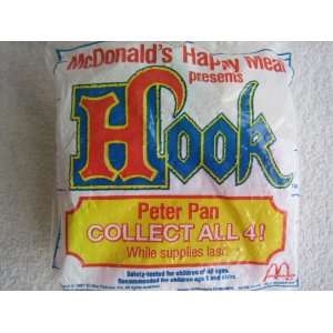  McDonalds Hook   Peter Pan Happy Meal Toy   1991 