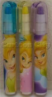 Disney Tinkerbell Fairy 3 Eraser Erasers Party Favors  