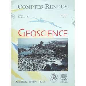   Rendus Géoscience (Volume 338 No 4 (2006)) Pierre Auger Books