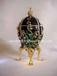 Faberge repro Phantom of the Opera Music Box Egg