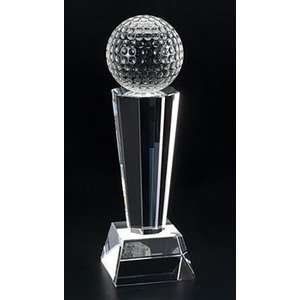 10 Badash Crystal Glass Golf Tournament Outing Trophy  