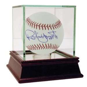 Robin Yount Signed Baseball   with HOF 99 Inscription   Autographed 