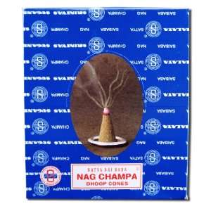 Sai Baba   Incense Cone, Nag Champa 12 Cones 12 per Case