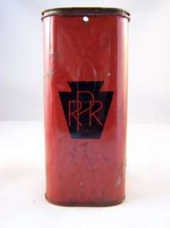 Very RARE PRR PA Railroad First Aid Tin w/Contents  