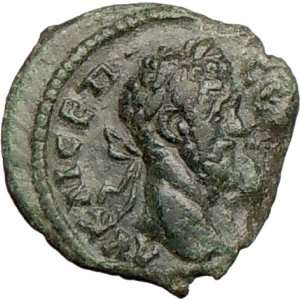 SEPTIMIUS SEVERUS Nicopolis193AD Ancient Roman Coin NEMESIS Goddess of 