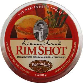 Demitris Bacon Flavored Bloody Mary Rim Salt 722782301075  