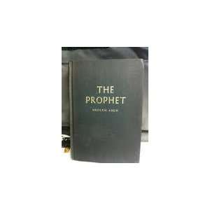  The Prophet Sholem Asch, Arthur Saul Super Books