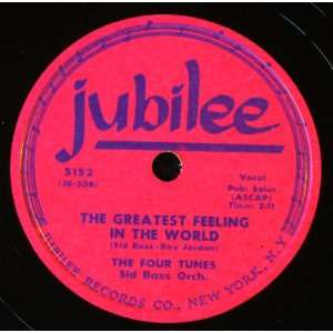  Greatest Feeling in the World / Lonesome Sid Bass, Four Tunes Music
