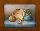 Bouquet Flowers Floral Still Life FRAMED OIL PAINTING  