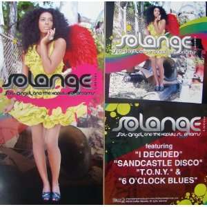 Solange Knowles   Sol Angel   Two Sided Poster   Rare   New