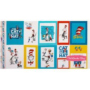  The Cat in the Hat Celebration Quilt Panel   SKU# 10798 