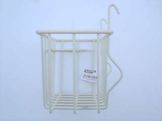 VW TYPE 2 BUS WHITE BASKET DRINK CUP HOLDER MADE IN USA  