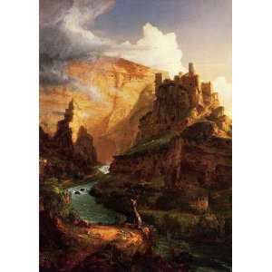 FRAMED oil paintings   Thomas Cole   24 x 34 inches   Valley of the 