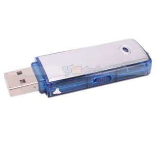   USB 2.0 Digital Voice Recorder Flash Drive Silver Disk Function  