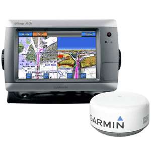 Garmin GPSMAP 740S CHARTPLOTTER / SOUNDER Radar Pack w/GMR 18 HD 