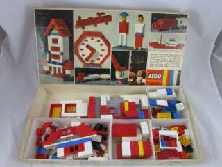 Vintage 60s Samsonite Lego Building Set # 285, Near Complete with 